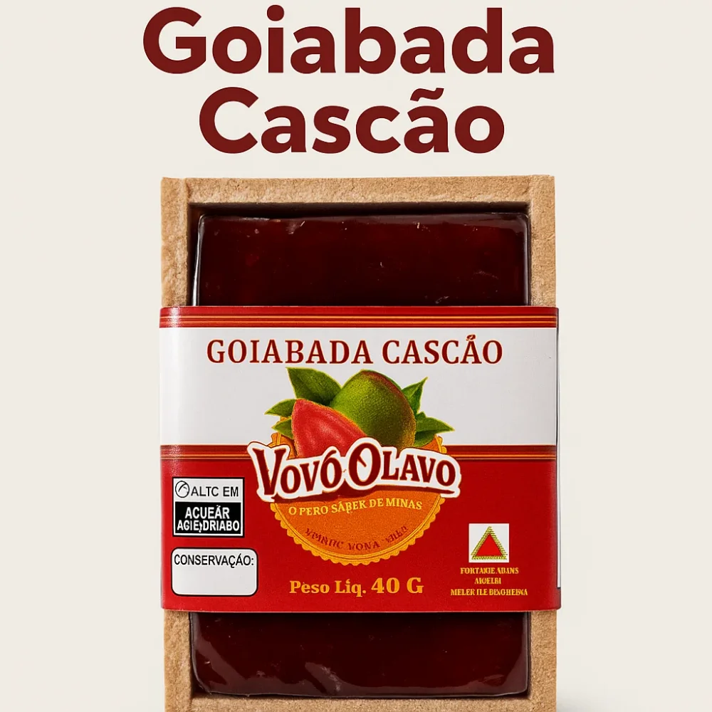 Mini Goiabada Vovô Olavo