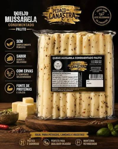 Palito Temperado Pedaço Da Canastra